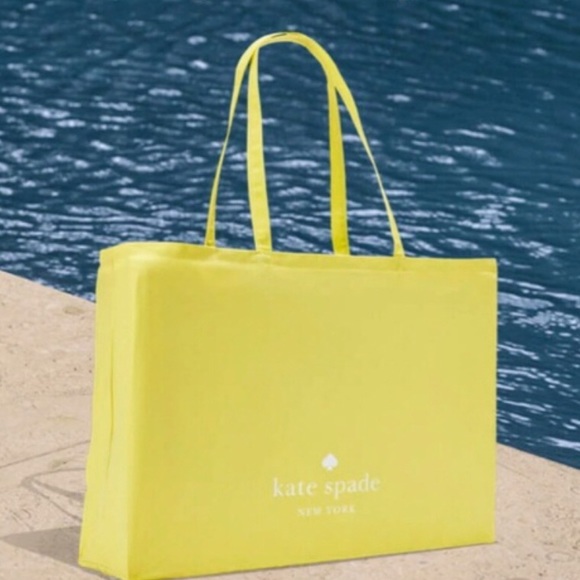 kate spade Handbags - New  Kate spade yellow shopping bag